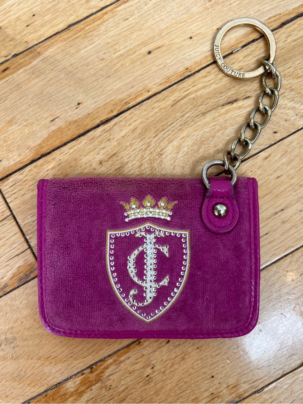 Y2K Juicy Couture Wallet with Keychain - Picture 2 of 4